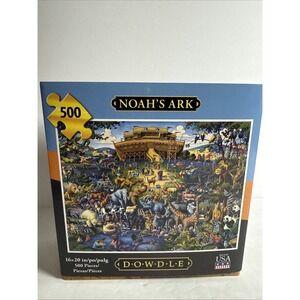 Dowdle Noahs Ark Jigsaw Puzzle 500 Piece Bible Story Puzzle 16x20"‎